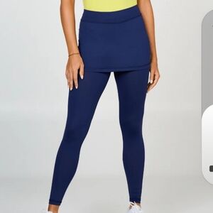 Sofibella Warmer Skirt Legging skapri NAVY  sz XL, tennis hike Like new